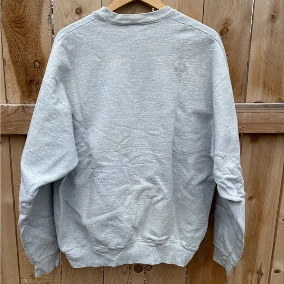 Fruit of the Loom Gray USA Olympic Team Crewneck Sweater - Picture 2 of 3